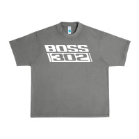 Boss 302 (white) Urban Heavy Tee | Teevron