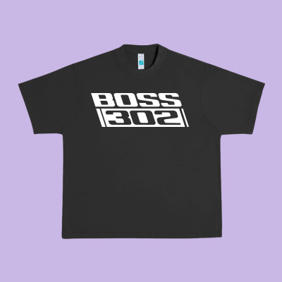 Boss 302 (white) Urban Heavy Tee Designed By Studioelite