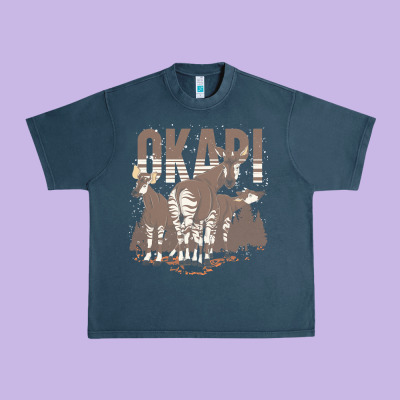 Okapi T  Shirt Wildlife Okapi Lover Africa Safari Zoo Animal Okapi T Urban Heavy Tee Designed By Studioelite