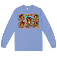 Colony Blue lion Long Sleeve Tee - Artiststas