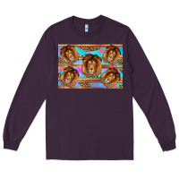 Plum lion Long Sleeve Tee - Artiststas