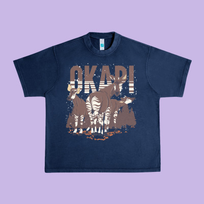 Okapi T  Shirt Wildlife Okapi Lover Africa Safari Zoo Animal Okapi T Urban Heavy Tee Designed By Studioelite