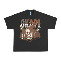 Pigment Black okapi t  shirt wildlife okapi lover africa safari zoo animal okapi t Urban Heavy Tee - StudioElite
