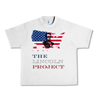 Lunar Rock the lincoln project save usa abraham lincoln american flag t shirt Urban Heavy Tee - StudioElite