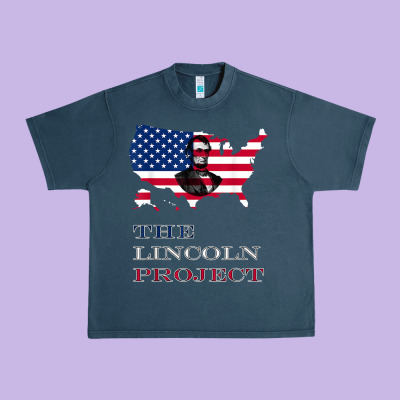 The Lincoln Project Save Usa Abraham Lincoln American Flag T Shirt Urban Heavy Tee Designed By Studioelite