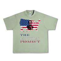 Oil Green the lincoln project save usa abraham lincoln american flag t shirt Urban Heavy Tee - StudioElite