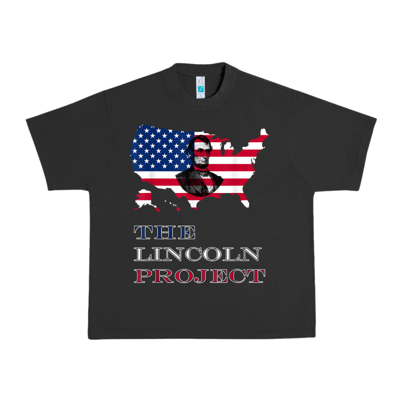 The Lincoln Project Save Usa Abraham Lincoln American Flag T Shirt Urban Heavy Tee by StudioElite | Teevron