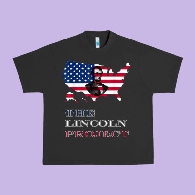 The Lincoln Project Save Usa Abraham Lincoln American Flag T Shirt Urban Heavy Tee Designed By Studioelite