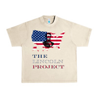 Sandshell the lincoln project save usa abraham lincoln american flag t shirt Urban Heavy Tee - StudioElite
