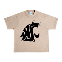 French Oak washington state cougars football Urban Heavy Tee - StudioElite
