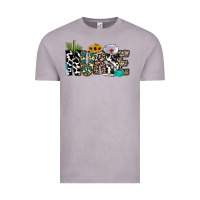 Vintage Zinc nurse leopard and cowhide Vintage Tee - CowhideDigitalArt