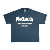 Midnight Navy Alexander Mcqueen Classic Urban Heavy Tee - StudioElite