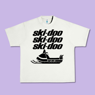 Vintage Ski Doo Urban Heavy Tee Designed By Studioelite