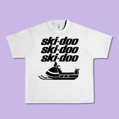 Vintage Ski Doo Urban Heavy Tee Designed By Studioelite
