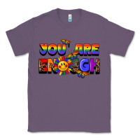 Lavender you are enough Classic Tee - FaDigitalArtStudio