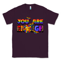 Plum you are enough Classic Tee - FaDigitalArtStudio