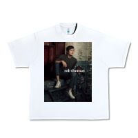 White Rob Thomas Urban Heavy Tee - PixelFlow