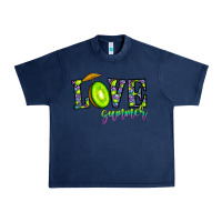 Navy love summer Urban Heavy Tee - CowhideDigitalArt