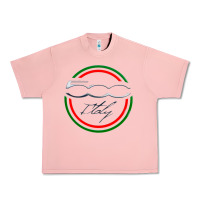 Salmon fiat 500   italy Urban Heavy Tee - PixelFlow