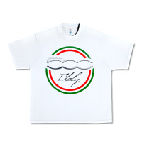 White fiat 500   italy Urban Heavy Tee - PixelFlow