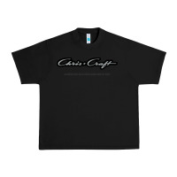 Black Chris Craft Boats Urban Heavy Tee - PixelFlow