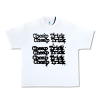 White cheap trick Urban Heavy Tee - PixelFlow