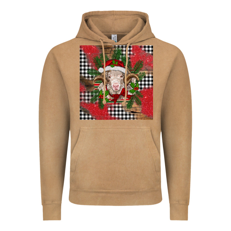 Christmas Merino Vintage Hoodie by BarkalooDesign | Teevron