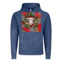 Vintage Denim Christmas merino Vintage Hoodie - BarkalooDesign