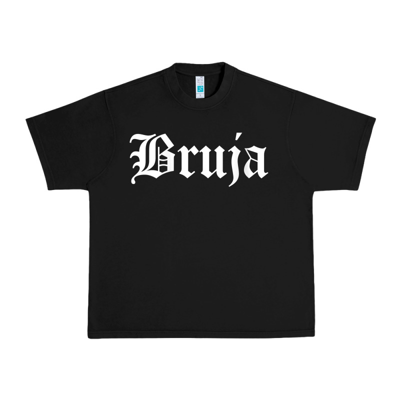 Womens Bruja Old English Chola Witchy V Neck T Shirt Urban Heavy Tee by PixelFlow | Teevron