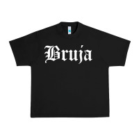 Black womens bruja old english chola witchy v neck t shirt Urban Heavy Tee - PixelFlow