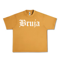 Peanut Butter womens bruja old english chola witchy v neck t shirt Urban Heavy Tee - PixelFlow