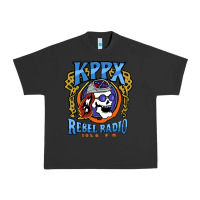 Pigment Black Kppx Rebel Radio Urban Heavy Tee - PixelFlow