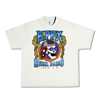 Pistachio Kppx Rebel Radio Urban Heavy Tee - PixelFlow