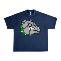 Navy ashville high school, ashville bulldogs Urban Heavy Tee - PixelFlow