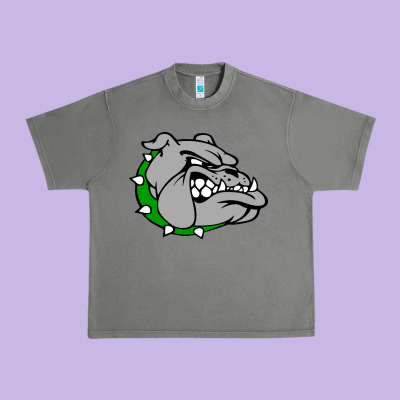 Ashville High School, Ashville Bulldogs Urban Heavy Tee Designed By Pixelflow