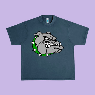 Ashville High School, Ashville Bulldogs Urban Heavy Tee Designed By Pixelflow