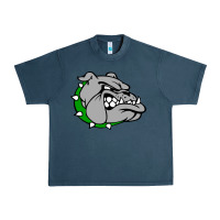Midnight Navy ashville high school, ashville bulldogs Urban Heavy Tee - PixelFlow
