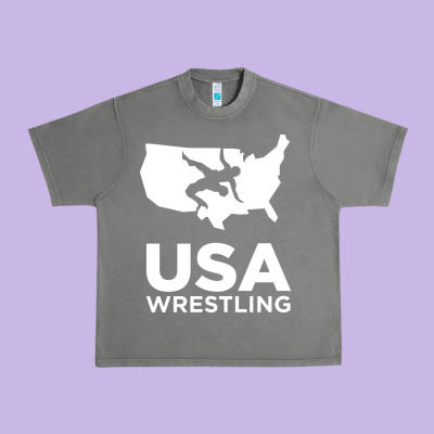 Usa Power United States Urban Heavy Tee Designed By Pixelflow