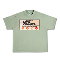 Oil Green welcome to new granada! Urban Heavy Tee - PixelFlow