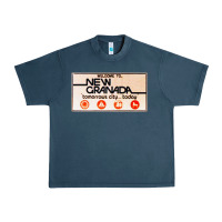 Midnight Navy welcome to new granada! Urban Heavy Tee - PixelFlow