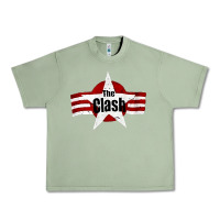 Oil Green Old Rock 1976 Clash Urban Heavy Tee - PixelFlow