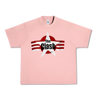 Salmon Old Rock 1976 Clash Urban Heavy Tee - PixelFlow