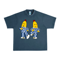 Midnight Navy bananas double Urban Heavy Tee - PixelFlow