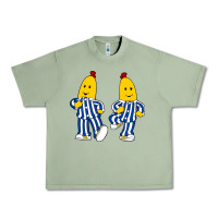 Oil Green bananas double Urban Heavy Tee - PixelFlow