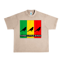 French Oak THREE LITTLE BIRDS Urban Heavy Tee - PixelFlow