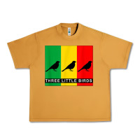 Peanut Butter THREE LITTLE BIRDS Urban Heavy Tee - PixelFlow