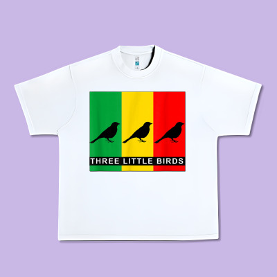 Three Little Birds Urban Heavy Tee Designed By Pixelflow