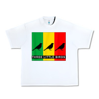 White THREE LITTLE BIRDS Urban Heavy Tee - PixelFlow