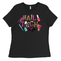 Black Nail Tech Life Ladies Tee - LillyAllenDesigns