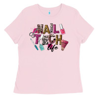 Bubblegum Pink Nail Tech Life Ladies Tee - LillyAllenDesigns